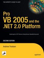 Pro VB 2005 and the .NET 2.0 Platform 1590595785 Book Cover
