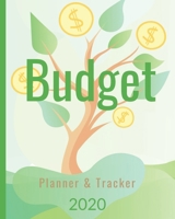 Budget Planner & Tracker: Budget planner with spending tracker, expenses records, goal setting management. Monthly overviews with weekly spending tracking pages. 1707918899 Book Cover