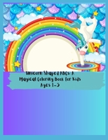 Unicorn Shaped ABCs: A Magical Coloring Book for Kids Ages 1-5 B0CH25NFMQ Book Cover