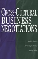 Cross-Cultural Business Negotiations 1567200648 Book Cover