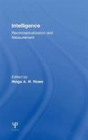 Intelligence: Reconceptualization and Measurement 0805809422 Book Cover