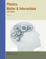 Physics: Matter & Interactions Volume 2 Black & White Copy 3rd Ed. 1118426509 Book Cover