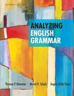Analyzing English Grammar 0205173365 Book Cover