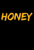 Honey: Lined A5 Notebook for Farm Animal Journal 1696884136 Book Cover