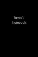 Tamia's Notebook: Notebook / Journal / Diary - 6 x 9 inches (15,24 x 22,86 cm), 150 pages. 169231646X Book Cover