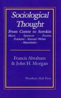 Sociological Thought 1556051042 Book Cover