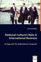 National Culture's Role in International Business 3639058321 Book Cover