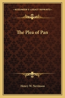 The Plea of Pan 1530745411 Book Cover