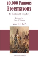 10,000 Famous Freemasons - Vol. III 1887560424 Book Cover