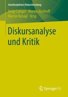 Diskursanalyse Und Kritik 3658021799 Book Cover