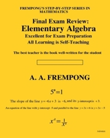 Final Exam Review: Elementary Algebra 1946485268 Book Cover