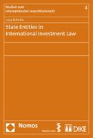 State Entities in International Investment Law 3832965165 Book Cover