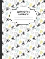 Composition Notebook: College Ruled Narrow Line Comp Books for School - Modern Doodles 1796499234 Book Cover