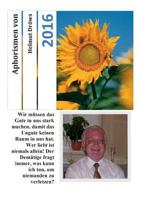 Aphorismen von Helmut Dröws 2016 3743131994 Book Cover
