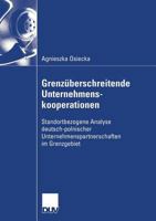 Grenzüberschreitende Unternehmenskooperationen (German Edition) 3835004255 Book Cover