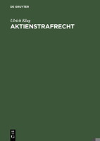 Aktienstrafrecht 3111166252 Book Cover