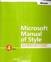 Microsoft Manual of Style 0735648719 Book Cover