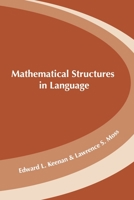 Mathematical Structures in Languages 1575868474 Book Cover