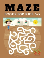 maze books for kids 3-5: maze book for kids 100 Unique Games 1670692787 Book Cover