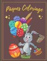 Pâques Coloriage: Livre de coloriage de Pâques pour les enfants de 4 à 8 ans.. B0915GBDSZ Book Cover