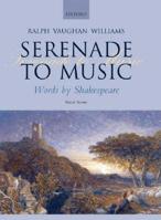Serenade to Music: Vocal Score 0193360020 Book Cover