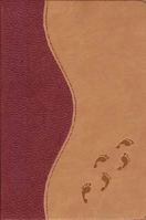 Soft-touch Inspirational Journal: Tan Footprints 0529120615 Book Cover