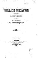 Jus Publicum Ecclesiasticum 1530620139 Book Cover