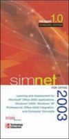 SimNet for Office 2003 Standard Edition 0072971290 Book Cover