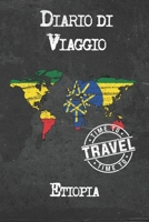 Diario di Viaggio Etiopia: 6x9 Diario di viaggio I Taccuino con liste di controllo da compilare I Un regalo perfetto per il tuo viaggio in Etiopia e per ogni viaggiatore 167501289X Book Cover