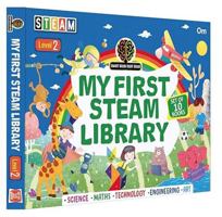 My First STEAM Library – Level 2 | Box Set of 10 Educational Books for Kids Ages 4–10 | Science, Technology, Engineering, Art & Math Learning Series ... Return Gifts, Holidays & School Kits 9353767245 Book Cover