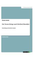 Die Neuen Kriege Nach Herfried Muenkler 364046818X Book Cover