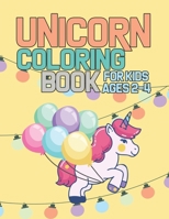 Unicorn Coloring Book for Kids Ages 2-4: Magical Creatures Unicorns to Color 1695621107 Book Cover
