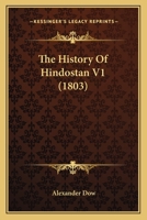 The History Of Hindostan V1 1165698285 Book Cover