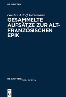 Gesammelte Aufs�tze Zur Altfranz�sischen Epik 3110736500 Book Cover