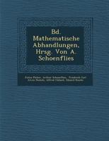 Bd. Mathematische Abhandlungen 1249997321 Book Cover