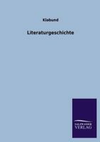 Literaturgeschichte 3368444220 Book Cover