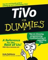 TiVo For Dummies 0764569236 Book Cover