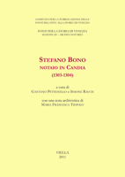Stefano Bono, Notaio in Candia (1303-1304) 888334667X Book Cover