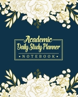 Academic Daily Study Planner: Agenda Schedule Homework Notebook Diary & Organizer for Elementary, Middle & High School | A Rose Gold Design Workbook Journal for College Students 1691288659 Book Cover