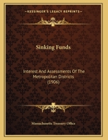 Sinking Funds: Interest And Assessments Of The Metropolitan Districts 116957596X Book Cover
