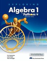 Exploring Algebra 1 with Fathom V2 1559538015 Book Cover
