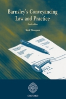 Barnsley's Conveyancing Law and Practice 0406004897 Book Cover