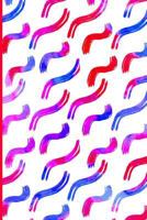 Notebook : Wide-Ruled, 6 X 9 Inch 150 Page Matte Paperback Notebook with Eye-catching Watercolour Design 1720812268 Book Cover