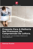 Proposta Para A Melhoria Dos Processos De Compreensão Da Leitura. (Portuguese Edition) 6207756134 Book Cover
