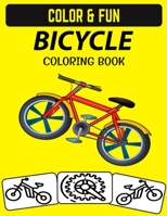 Bicycle Coloring Book: 30 Bicycle Coloring Pages for Kids B08H6TTC68 Book Cover