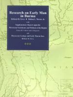 Research on Early Man in Burma 8121511496 Book Cover