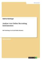 Analyse Von Online Recruiting Instrumenten 3668111561 Book Cover