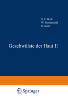 Geschwulste Der Haut 2 3709159563 Book Cover