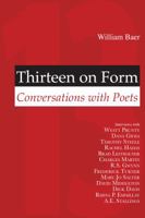 Thirteen on Form: Conversations with Poets 193957417X Book Cover