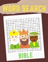 Bible Word Search: Bible Word Search Large Print B08LPQK6H4 Book Cover